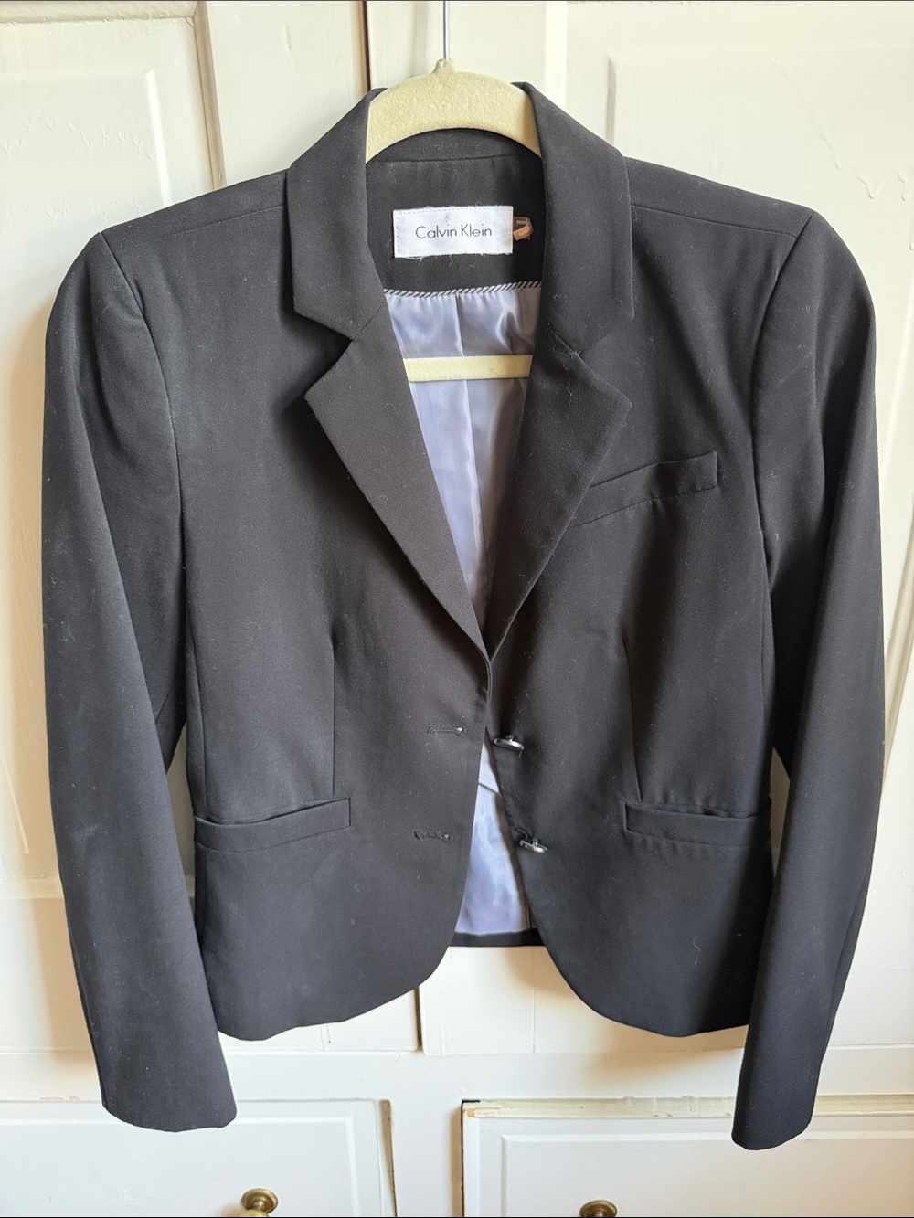 Calvin Klein Black Women's Tailored Blazer